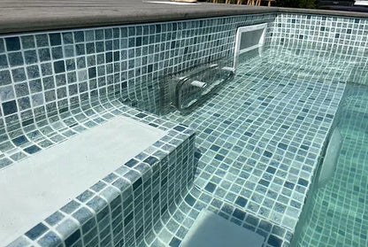 PISCINA CONTENEDOR 20 PIES JET DE NATACIÓN GRIS ANTRACITA
